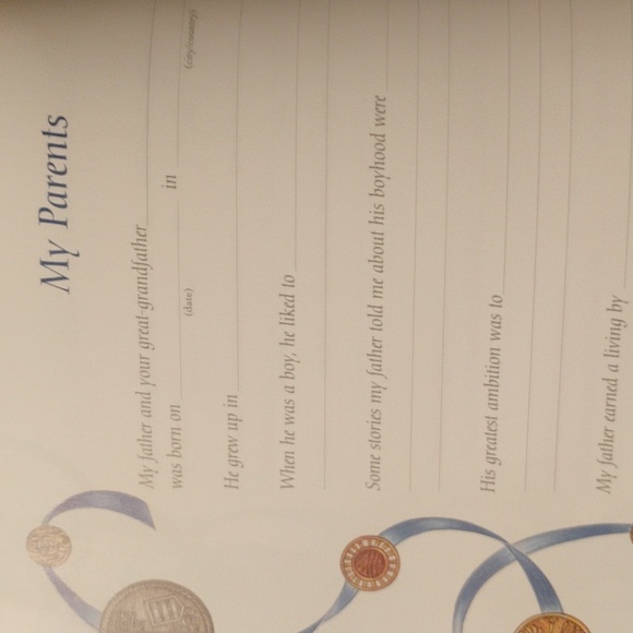 Grandmother's Gift Memory Book For Grandchild - Picture 5 of 12